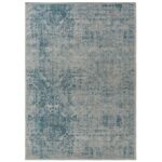 Bild von Flachgewebeteppich Frencie Blau