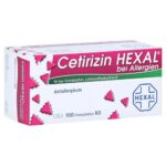 Bild von Cetirizin HEXAL bei Allergien Filmtabletten 100 Stück