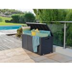 Bild von Kissenbox Hippo in Anthrazit