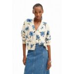 Bild von Desigual Oversize-Cardigan Blumen