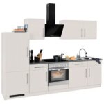 Bild von wiho Küchen Küchenzeile »Cali«, mit E-Geräten, Breite 280 cm