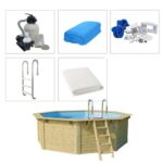 Bild von Trend Holzpool-Set Rund 400 x 124 cm
