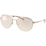 Bild von Michael Kors MK1071 11084Z 59-16 Sonnenbrille ohne Sehstärke, Damen, Vollrand, Pilot