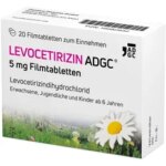 Bild von LEVOCETIRIZIN-ADGC 5mg 20 St