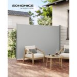 Bild von SONGMICS Seitenmarkise ausziehbar 200 x 350 cm für Balkon