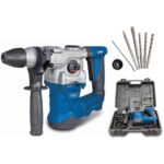 Bild von Bohrhammer DH1300 Plus Scheppach – 230V | 5J | 1250W | inkl. Koffer & Bohrer- & Meisselset