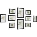 Bild von SONGMICS Fotorahmen-Set mit Glasscheibe, 10er-Set
