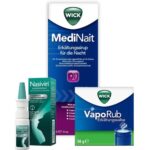 Bild von Wick MediNait Erkältungssirup für die Nacht + VapoRub Erkältungssalbe + Nasivin Nasenspray