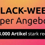 Bild von Black Week Super Angebote – Über 3000 Artikel bis zu 80% reduziert!