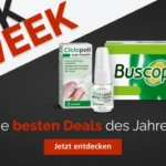 Bild von Bis zu 71% Rabatt – Black Friday bei Onlineapotheke Medpex!