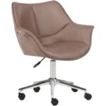 Bild von Bürostuhl Hellbraun NEWDALE