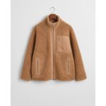 Bild von Gant Fleeceshirt aus Wollmischung im Blockfarben-Design