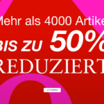 Bild von Neues Jahr, neue Schnäppchen mehr als 4.000 Artikel bis zu 50% reduziert*