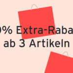 Bild von 20% Extra-Rabatt ab 3 Aktionsartikeln!