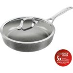 Bild von Schmorpfanne mit Deckel, 28 cm, Aluminium, Titanverstärkte keramische Antihaftbeschichtung