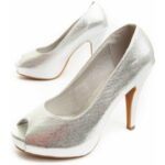 Bild von Montevita Schuh Mit Absatz Unne52 In Silber Silber EU 37