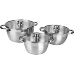 Bild von genialo Edelstahl-Topfset, 3 Stück