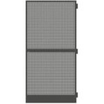 Bild von Schellenberg Insektenschutztür PREMIUM, Fliegengitter 100 x 215 cm Anthrazit, Fiberglas, Aluminium