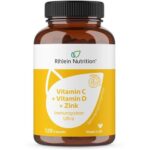 Bild von R(h)ein Nutrition Vitamin C+Vitamin D+Zink Immunsystem Ultra Kapseln 120 St
