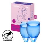 Bild von Satisfyer Feel Confident – Menstrual Cup Set, 15 & 20 ml