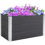 Bild von Outsunny Hochbeet Aluminium