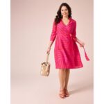 Bild von Kleid mit Streifen