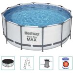 Bild von Frame Pool BESTWAY Steel Pro MAX Komplettset Rund Ø 366×122 cm