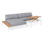 Bild von Premium Lounge-Ecke »Liska« mit höhenverstellbarem Couchtisch