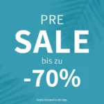 Bild von Pre Sale bis zu 70% Rabatt!