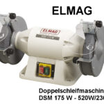 Bild von ELMAG Doppelschleifmaschine DSM 175 W Schleifbock 520W/230V