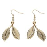 Bild von Lorbeerblätter antike Ohrringe gold Einheitsgröße