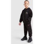 Bild von Nike Glow Repeat Swoosh Trainingsanzug Kleinkinder, Schwarz – unisex – Size: 6-7Y