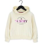 Bild von Tommy Hilfiger Pullover Tommy Foil Graphic Hoodie Nicht-gerade weiss Mädchen Nicht-gerade weiss  110