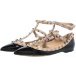 Bild von Valentino Garavani Loafer – Rockstud Ballerina – Gr. 38 (EU) – in Schwarz – für Damen