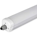 Bild von V-TAC 12er Set LED Feuchtraumleuchte 150cm – 48W 5760lm (120lm/W) – 4000K neutralweiß – Ersetzt 300W – Verknüpfbar – IK07 – IP65 Wasserdicht – Wannenleuchte – Deckenleuchte