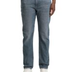 Bild von Tapered-fit-Jeans im Five-Pocket Style, Gr. 36 – Länge 34, mid stone blue grey denim Länge 34