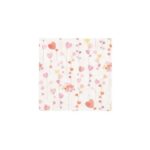 Bild von PAPSTAR Servietten, 3-lagig 1/4-Falz 33 cm x 33 cm „Vårhjärta“ 200 Stück