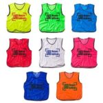 Bild von Hergestellt für: Trainingsunterlagen24 GmbH Leibchen – mit Wunschaufdruck – Orange – Senior (XL)