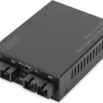 Bild von DIGITUS Fast Ethernet Medienkonverter Multi- zu Singlemode SC auf SC, Wellenlänge 1310nm