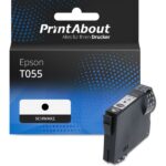 Bild von PrintAbout Druckerpatrone kompatibel mit Epson T055 (C13T055140) – Schwarz