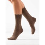 Bild von Avena Lammwoll-Socken 2 Paar – Taupe – male – Size: 45-47
