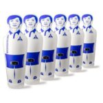 Bild von Hergestellt für: Trainingsunterlagen24 GmbH 6er Set Trainingsdummy TEAMI (200 cm) – aufblasbar – 6.00 ct