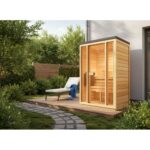 Bild von FinnTherm Gartensauna Kuuma S Naturbelassen