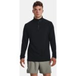 Bild von Under Armour QUnder Armourlifier Oberteil mit ½-Zip für Herren Schwarz / Schwarz / Reflektierend 3XL