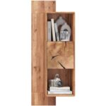 Bild von Massivart Wandboard Wildeiche massiv geölt – montiert – 104 cm – TORVEN