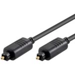 Bild von Goobay Toslink M/Toslink M – 5mm – Glasfaserkabel – Glasfaserkabel – Audiokabel – 0.5 Meter