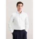 Bild von Slim Business Hemd Uni Weiß 38