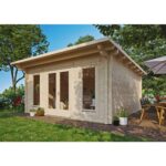 Bild von Fjordholz Gartenhaus Modell Jacob 90 F