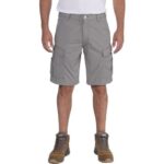 Bild von Carhartt Herren Cargo hosen – carhartt force™ relaxed fit ripstop cargo work shorts – Grau – W31