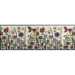 Bild von wash+dry Küchenläufer Sonnentag, Mehrfarbig, Textil, Blume, rechteckig, 60×180 cm, Oeko-Tex® Standard 100, für Fußbodenheizung geeignet, rutschfest, Teppiche & Böden, Teppiche, Küchenläufer